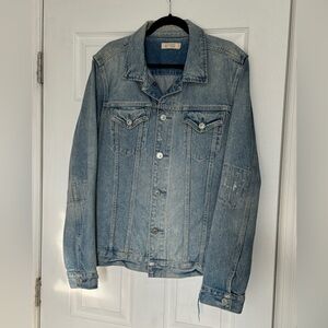Allsaints Dustout Denim Jacket - Size XXL